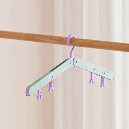 Cintre pour étendoir à linge pliable de voyage