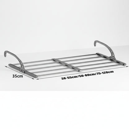 Étendoir à linge pour radiateur extensible pliable