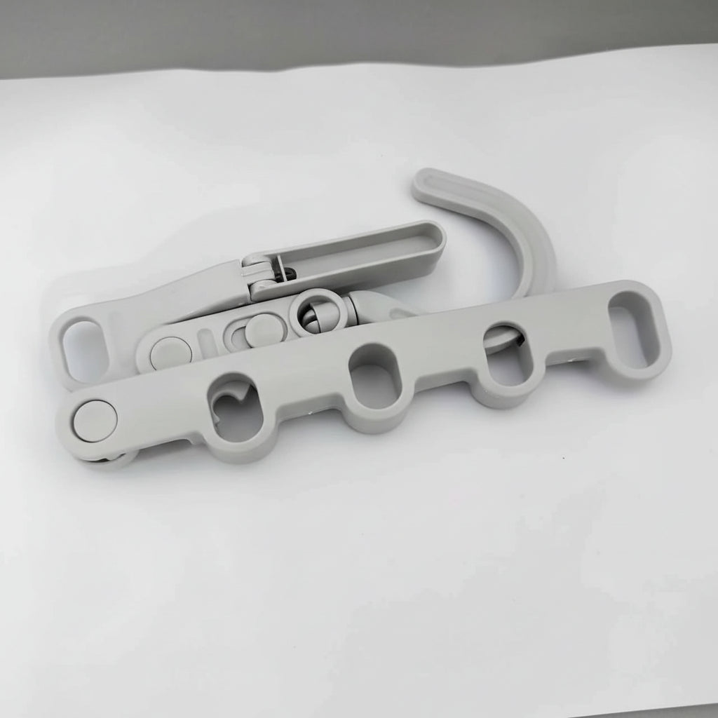 Cintre pour étendoir à linge pliable 5 trous