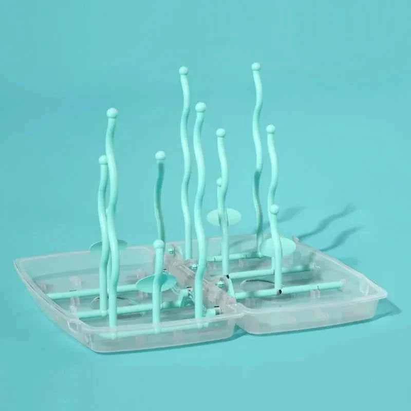 Fil pour étendoir à linge pour biberons pliable