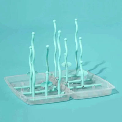 Fil pour étendoir à linge pour biberons pliable