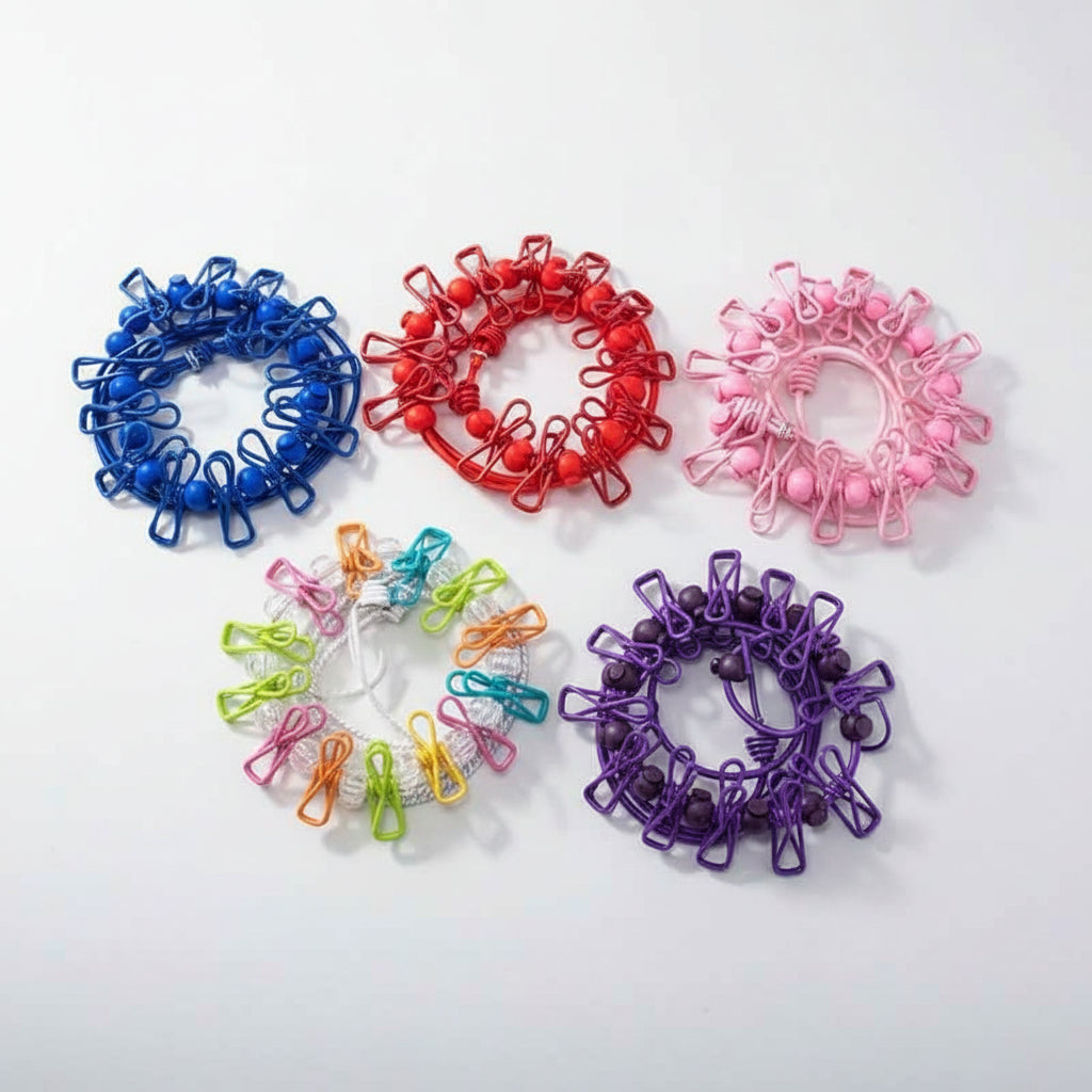 Étendoir à linge camping-car corde extensible clips