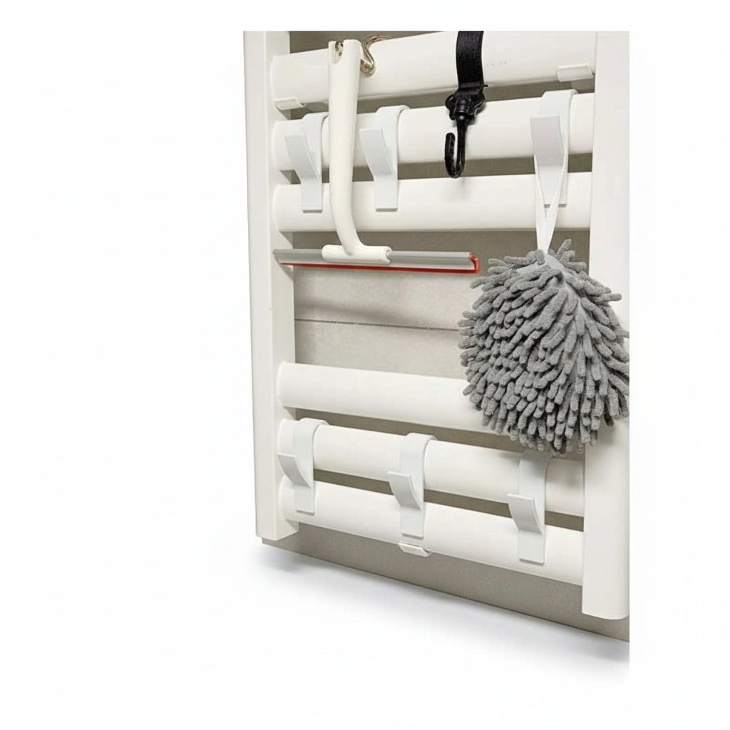 Cintre pour étendoir à linge pour radiateur blanc