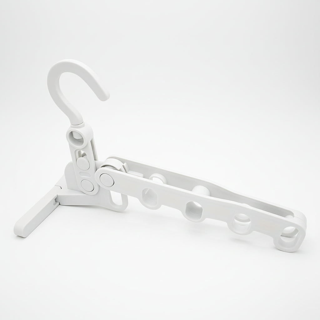 Cintre pour étendoir à linge pliable 5 trous