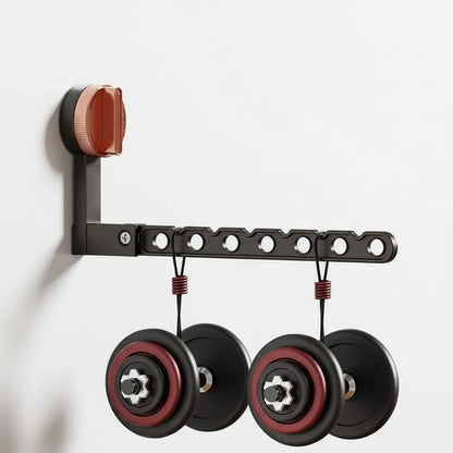 Étendoir à linge mural rabattable ventouse pliable