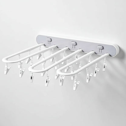 Étendoir à linge mural rabattable pour chaussettes