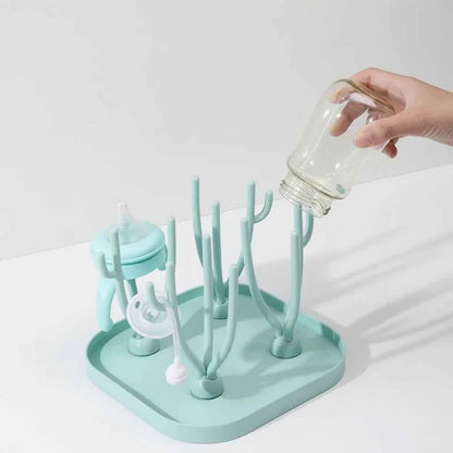 Petit étendoir à linge pour biberons démontable