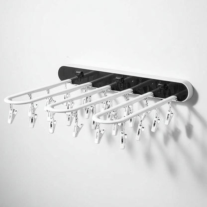 Étendoir à linge mural rabattable pour chaussettes