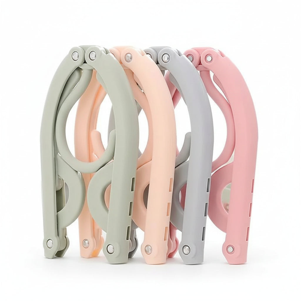 Petit étendoir à linge pliable de voyage