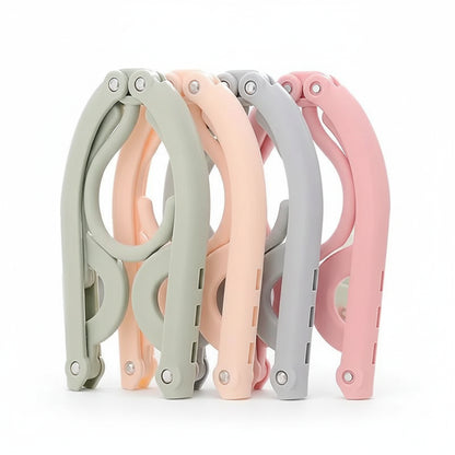 Petit étendoir à linge pliable de voyage