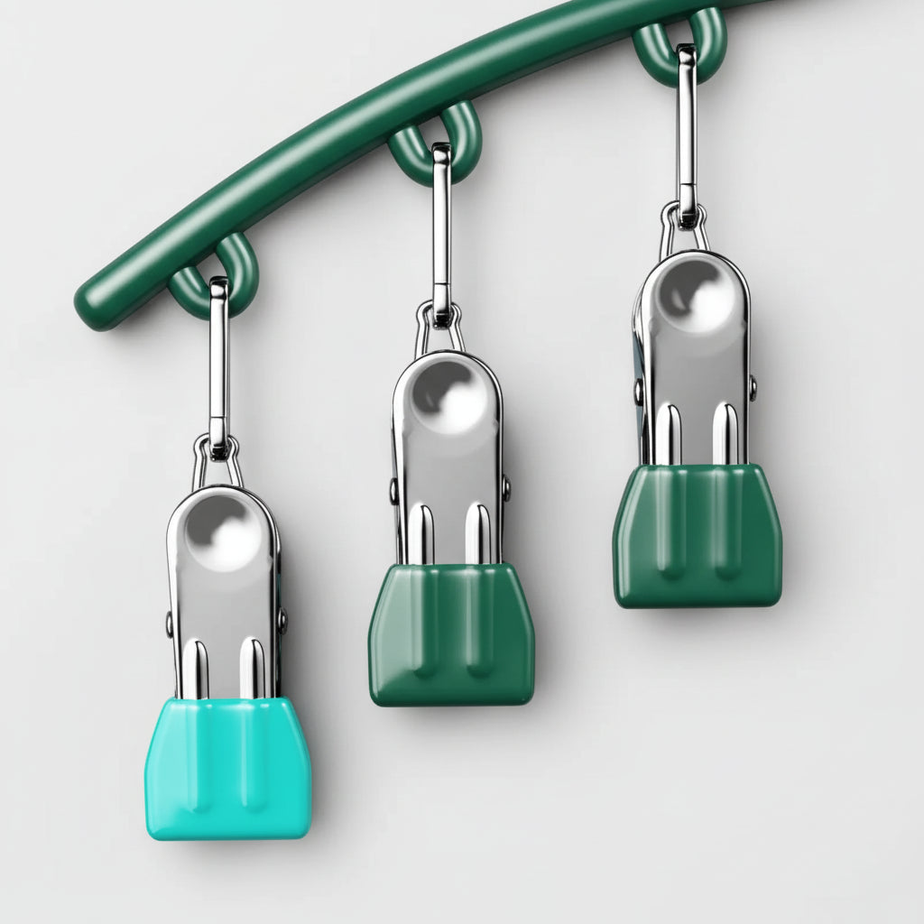 Petit étendoir à linge pour chaussettes suspendu