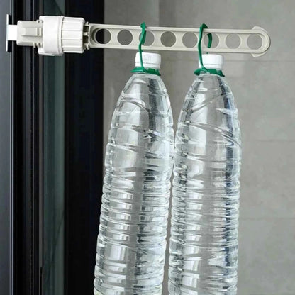 Étendoir à linge pour balcon fenêtre portable