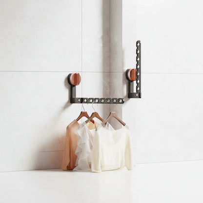 Étendoir à linge mural rabattable ventouse pliable