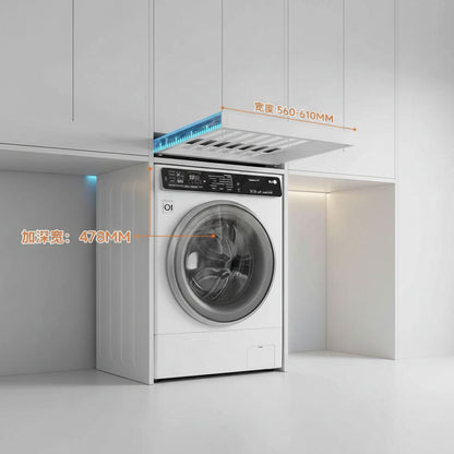 Étendoir à linge extensible armoire intégrée