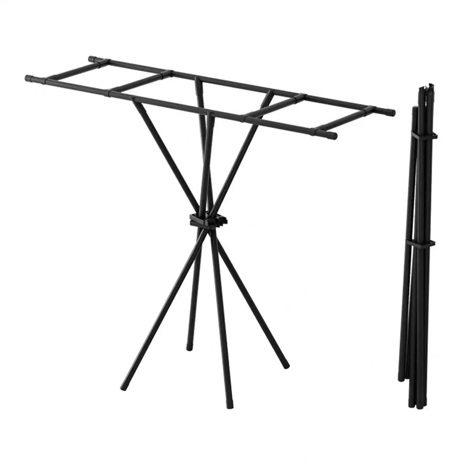 Étendoir à linge pliable trépied portable - L'Univers de l'Étendoir