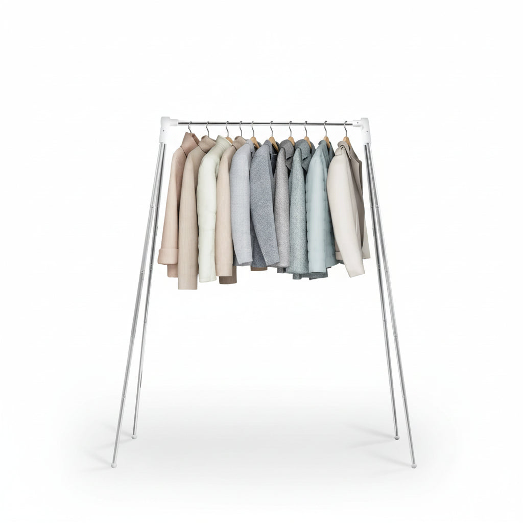 Étendoir à linge pliable inox voyage