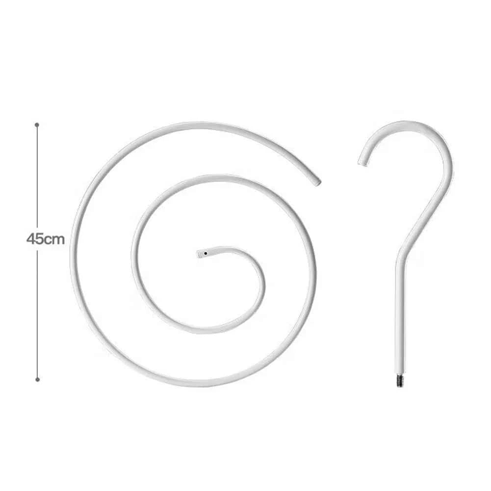 Cintre pour étendoir à linge spirale pliable