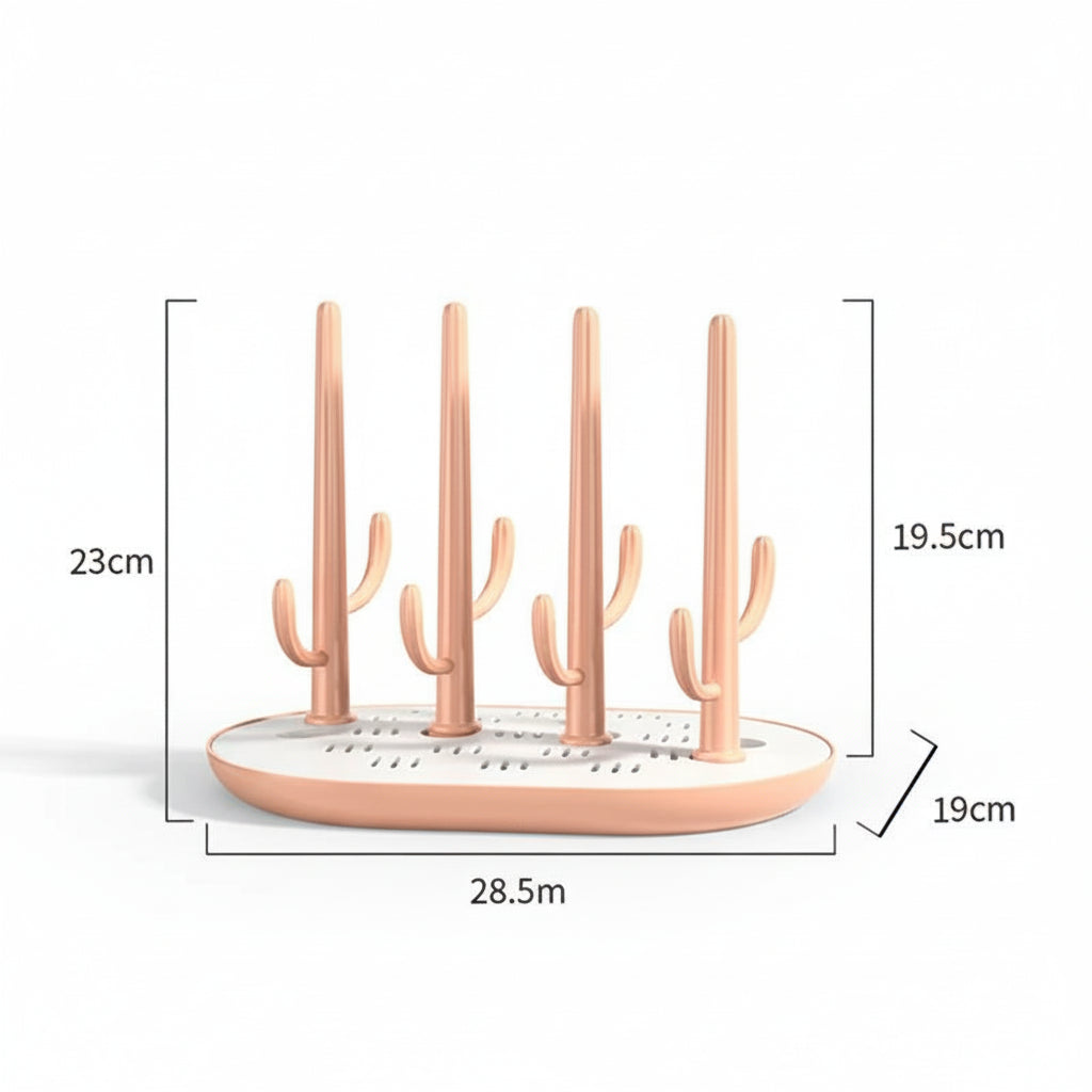 Cintre pour étendoir à linge pour biberons démontable