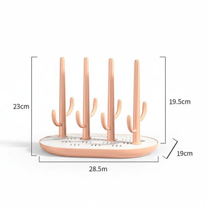 Cintre pour étendoir à linge pour biberons démontable