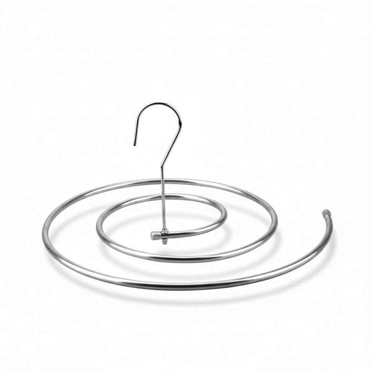 Cintre pour étendoir à linge spirale inox