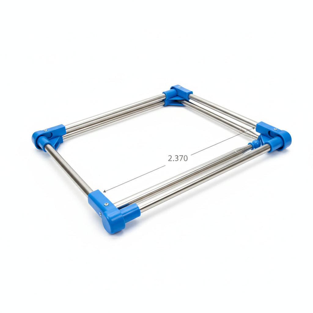 Étendoir à linge pliable inox portable