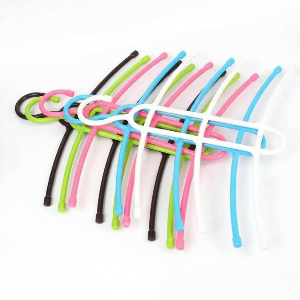 Cintre pour étendoir à linge trois niveaux gain de place