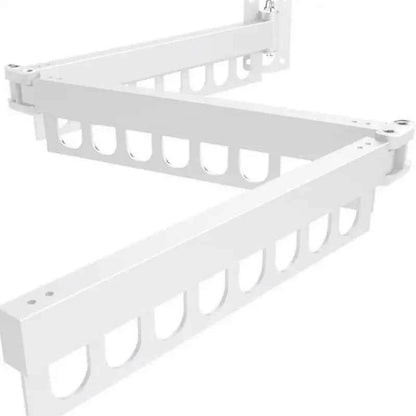 Étendoir à linge mural rabattable triple pliage