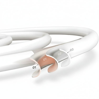 Étendoir à linge tour spirale inox pliable