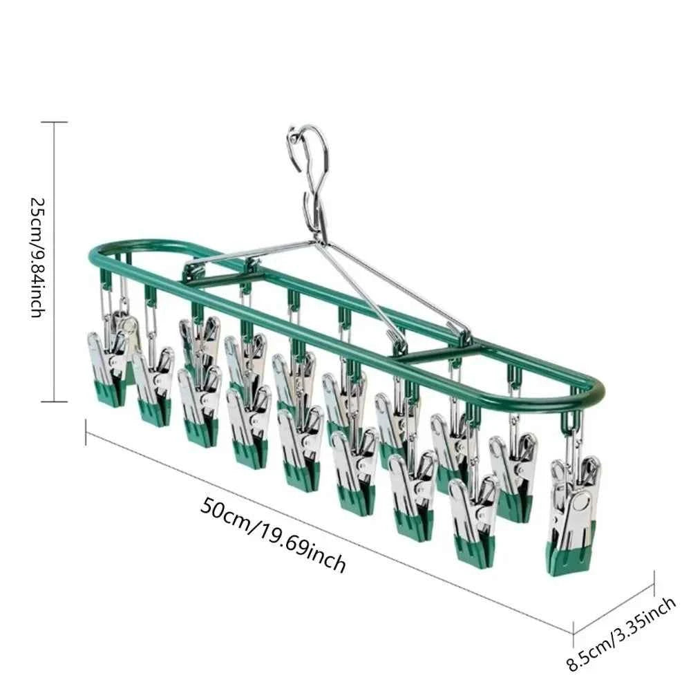 Petit étendoir à linge inox 20 pinces