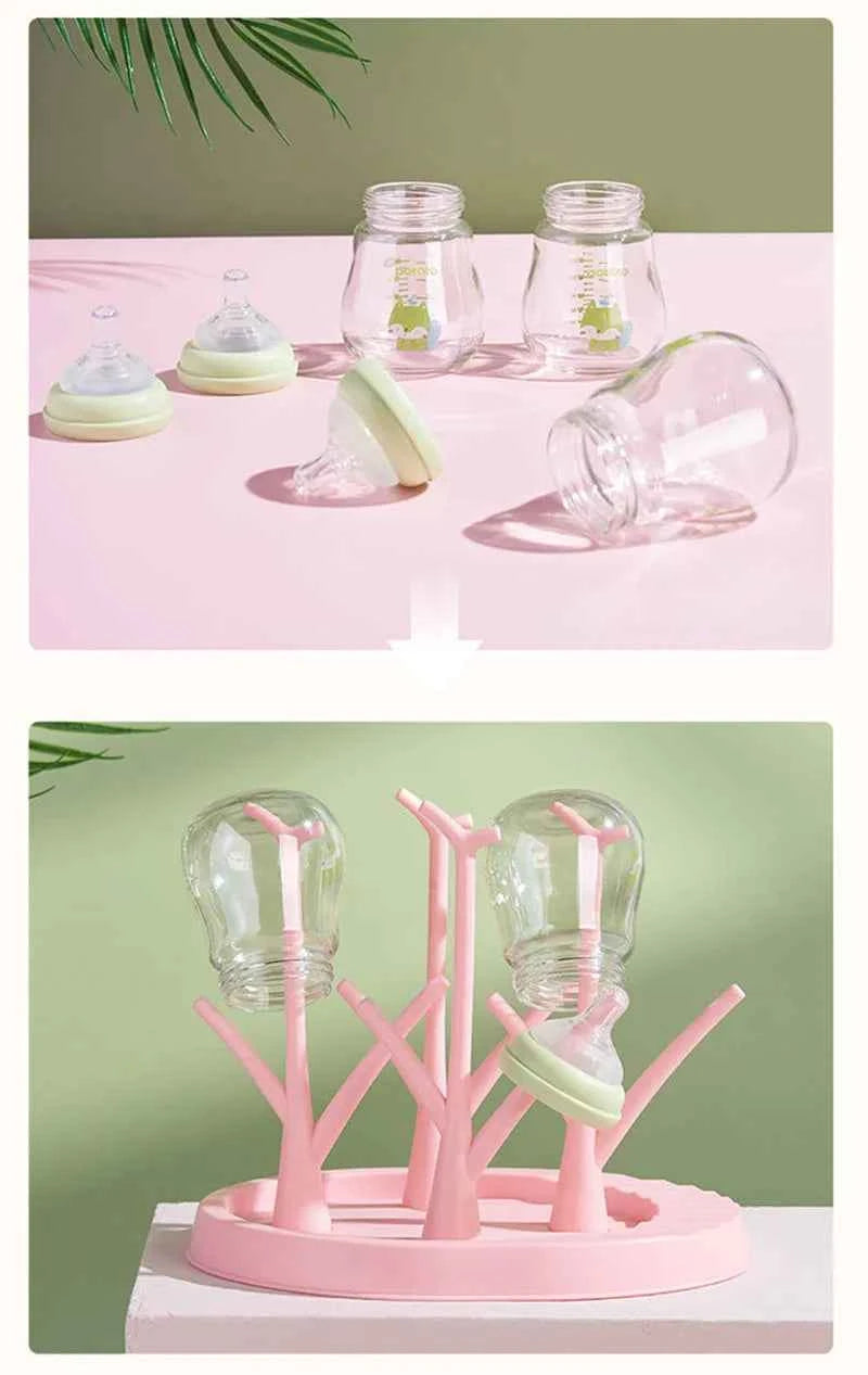 Fil pour étendoir à linge pour biberons pliable