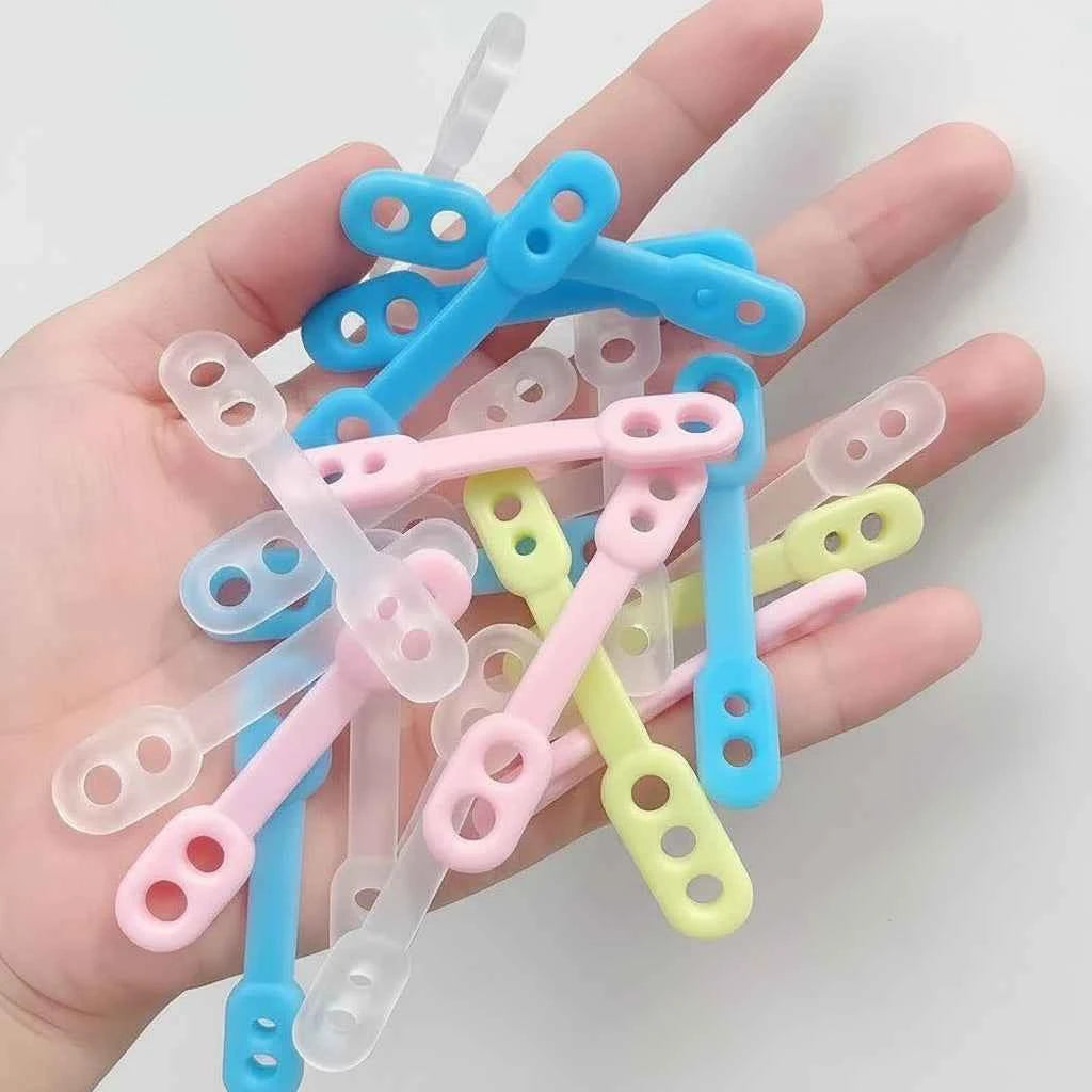 Pièces détachées pour étendoir à linge boucles silicone