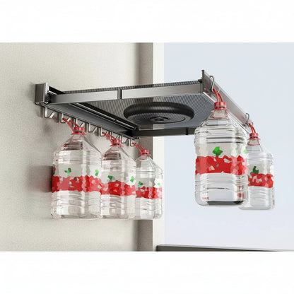 Étendoir à linge mural rétractable en aluminium pliable