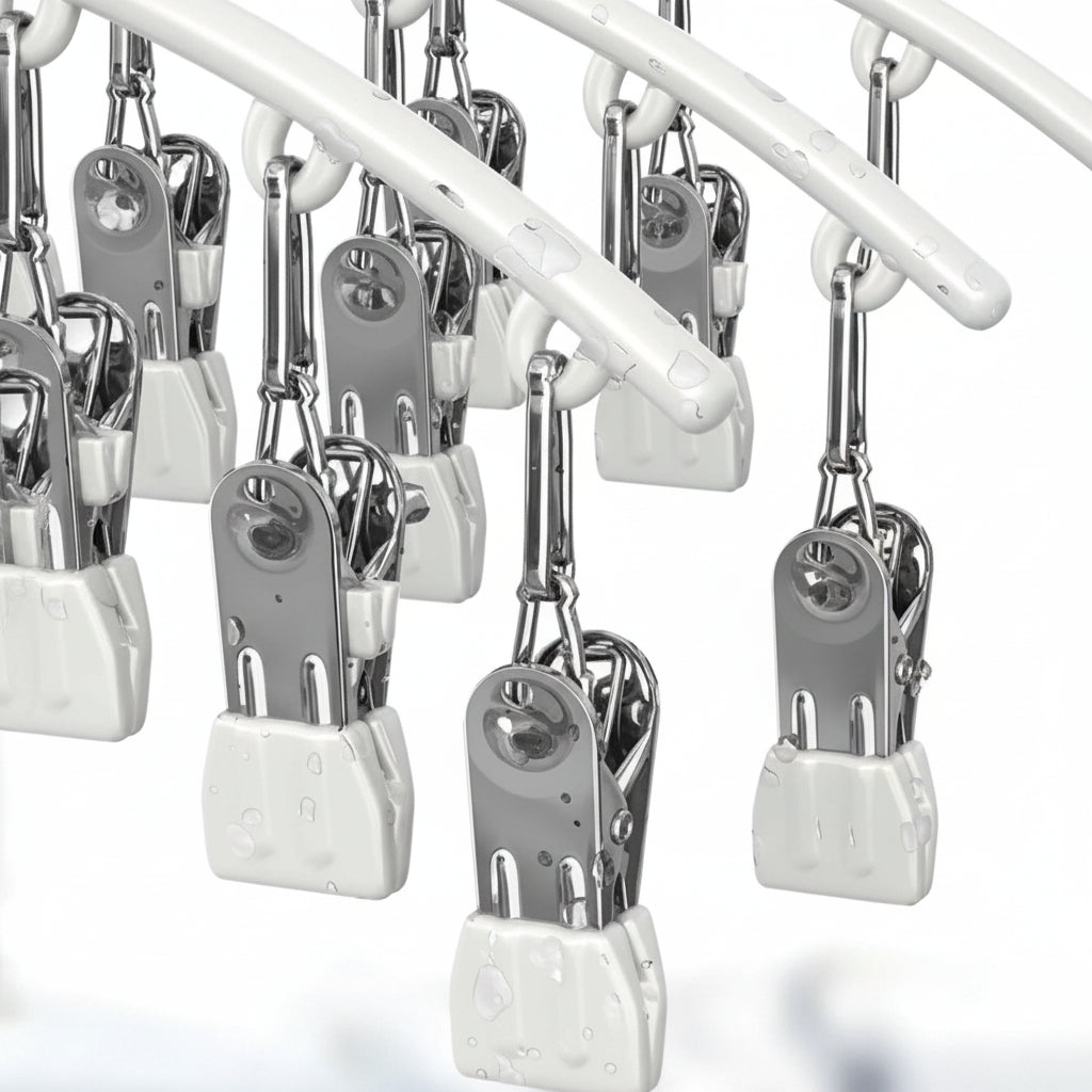 Petit étendoir à linge pour chaussettes suspendu