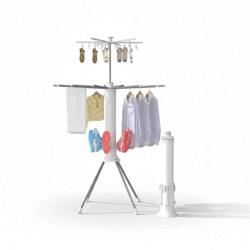 Étendoir à linge tour solide pliable balcon