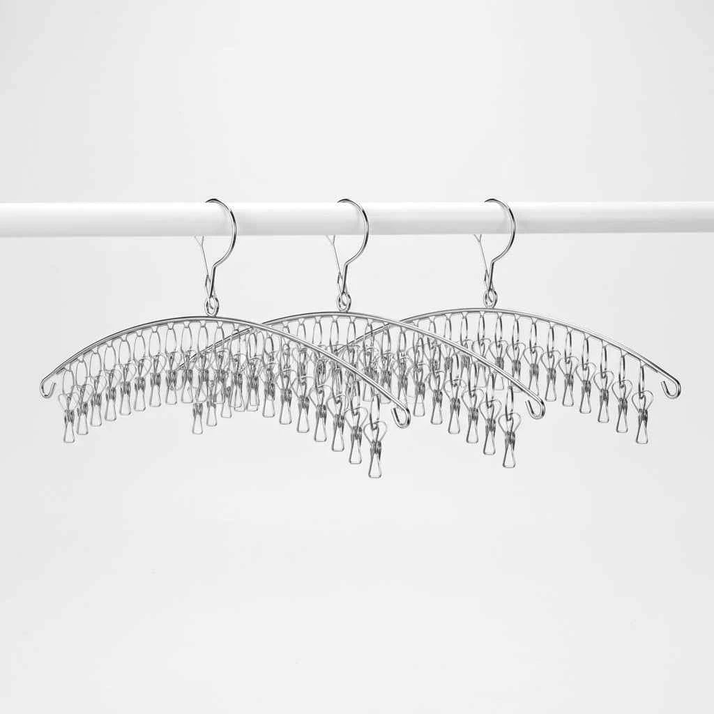 Cintre pour étendoir à linge inox anticorrosion