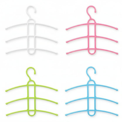 Cintre pour étendoir à linge trois niveaux gain de place