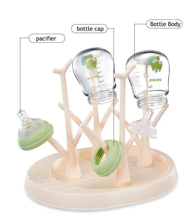 Fil pour étendoir à linge pour biberons pliable