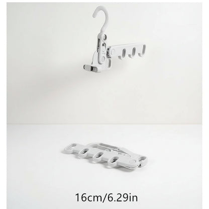 Cintre pour étendoir à linge pliable 5 trous