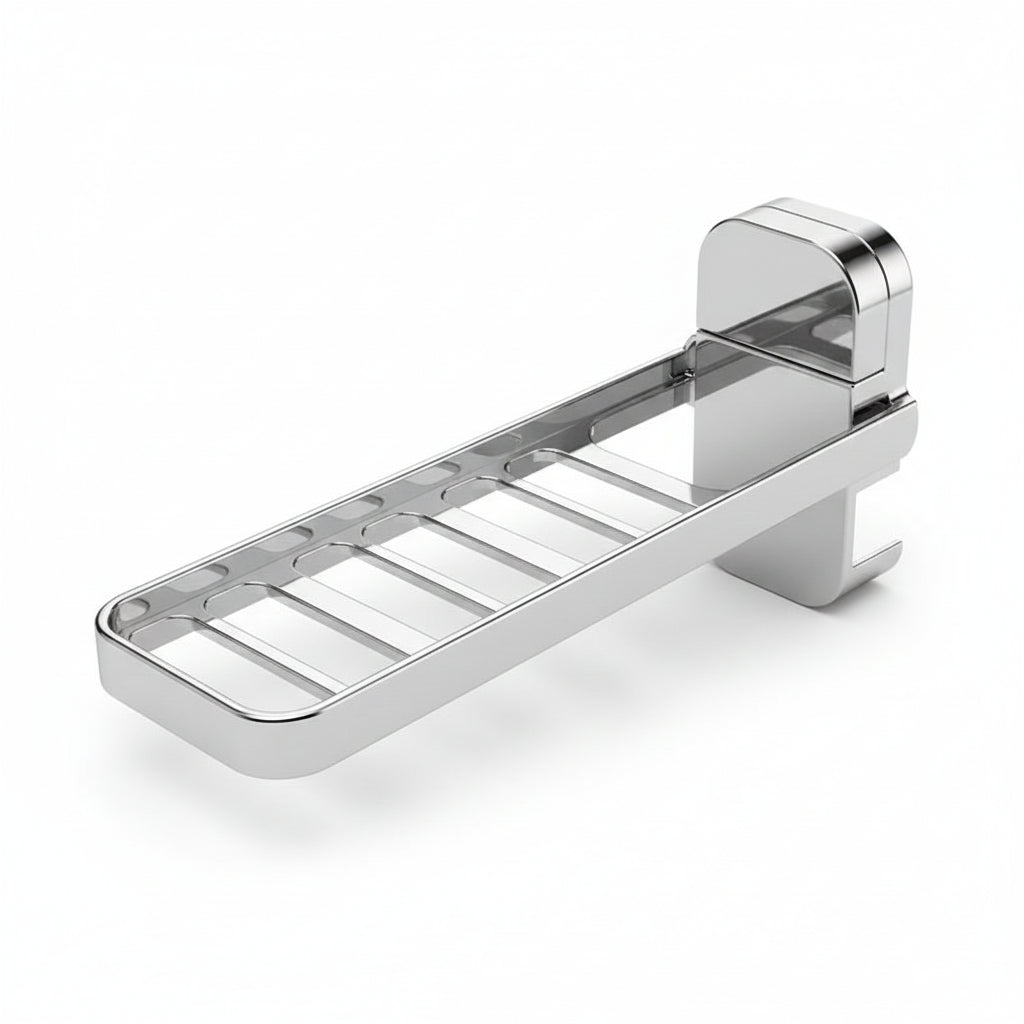 Étendoir à linge mural ventouse pliable