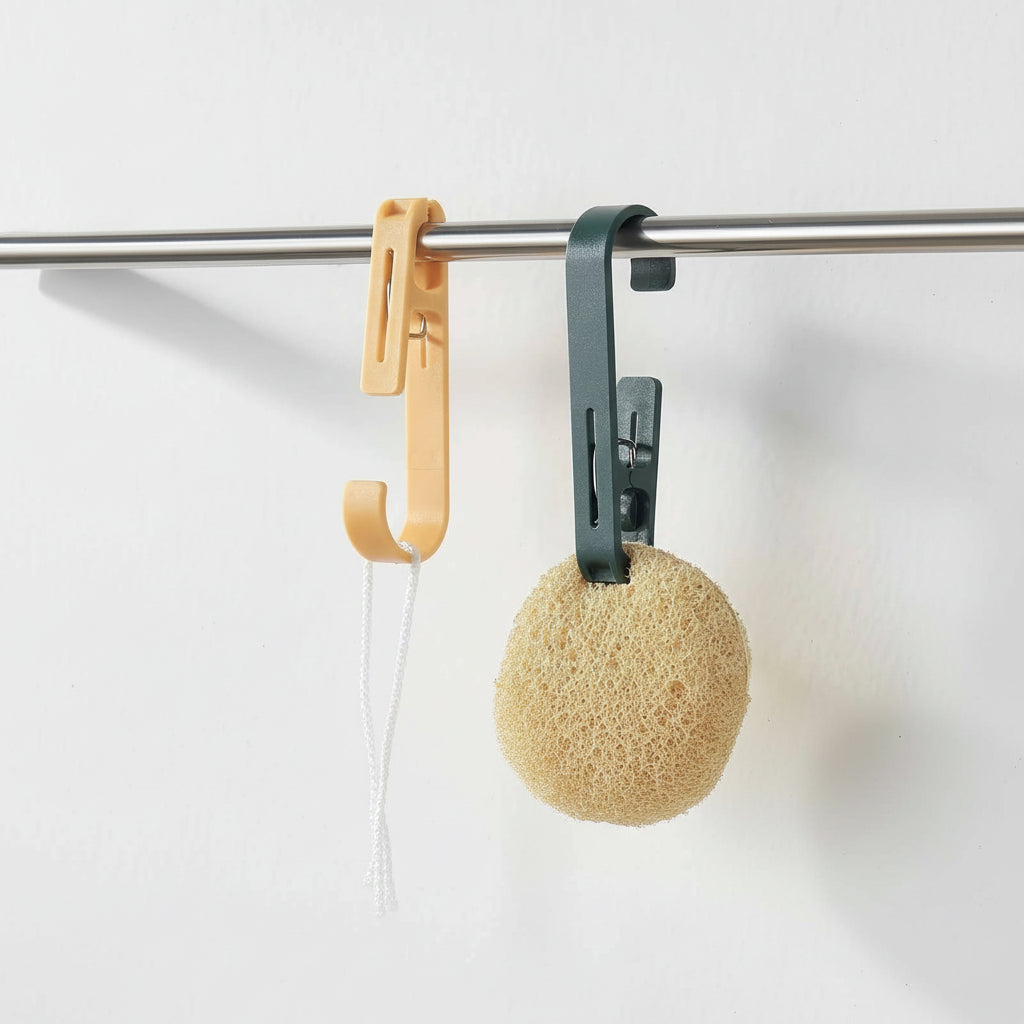 Cintre pour étendoir à linge s avec clip multifonction