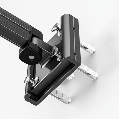 Étendoir à linge mural rabattable en aluminium