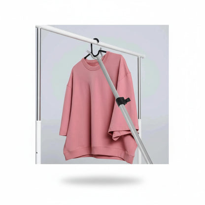 Poteau pour étendoir à linge télescopique aluminium