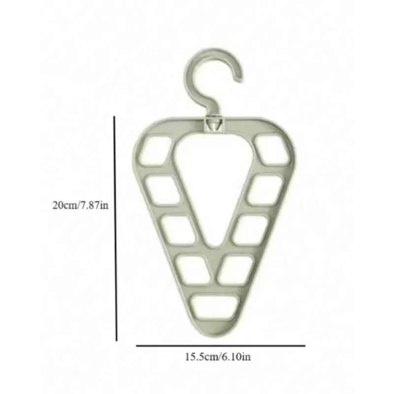 Cintre pour étendoir à linge triangle rotatif