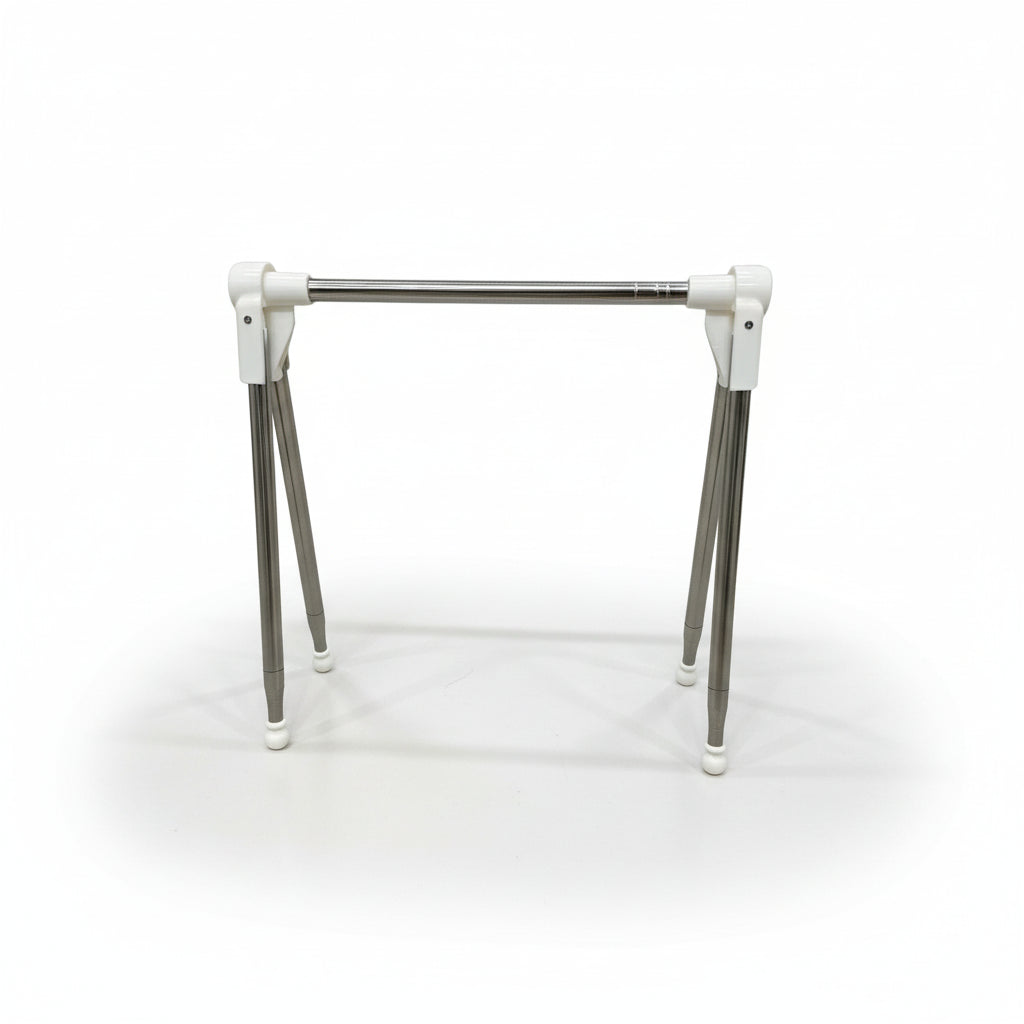 Étendoir à linge pliable inox portable