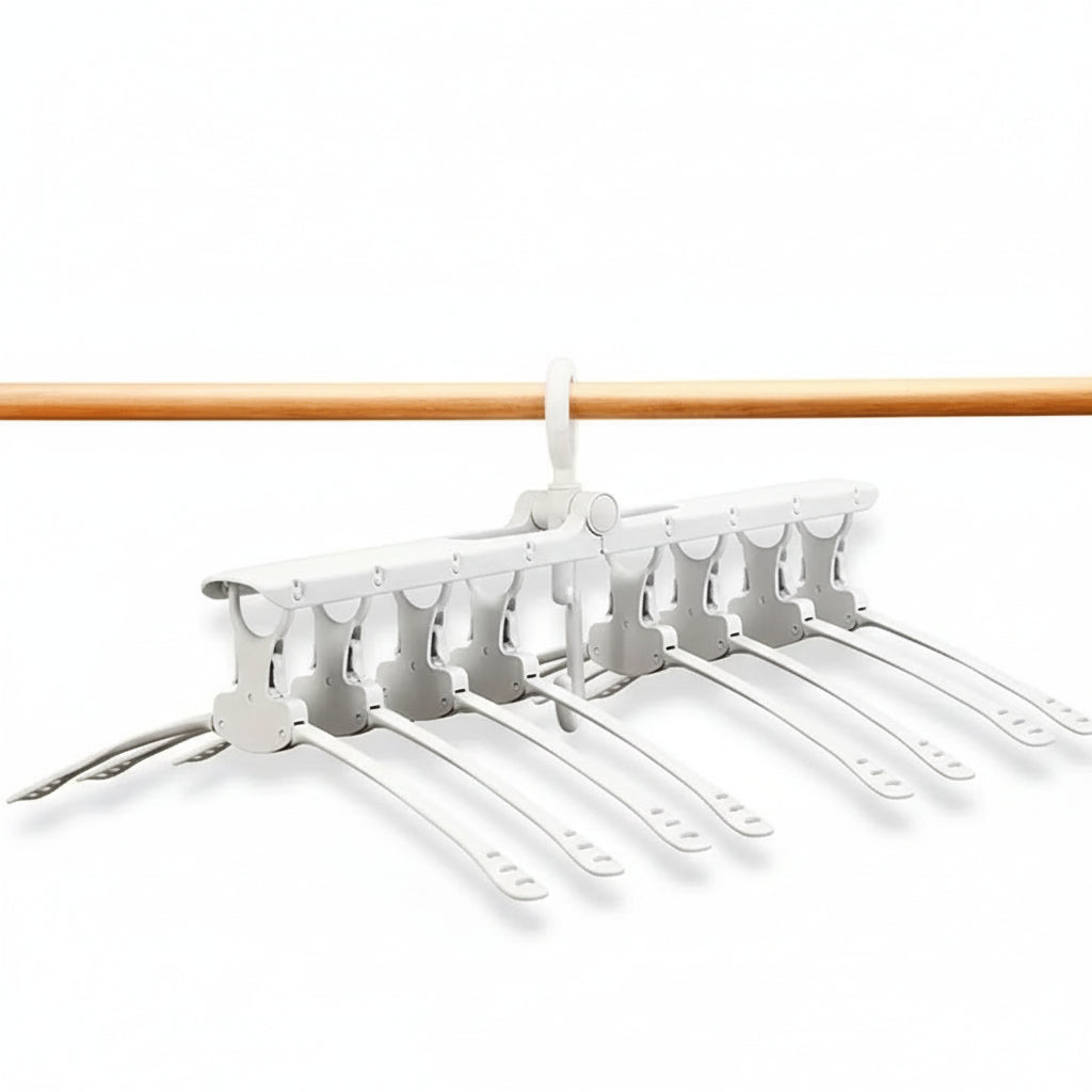 Cintre pour étendoir à linge pliable en plastique