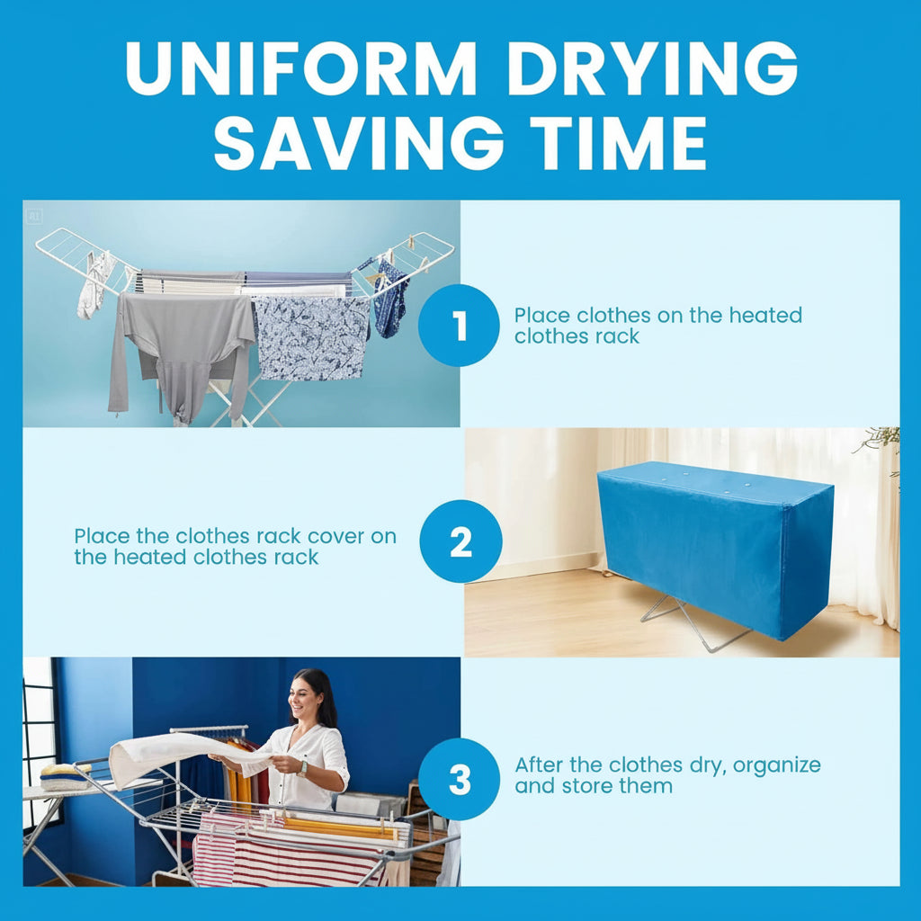 Fil pour étendoir à linge housse séchage rapide