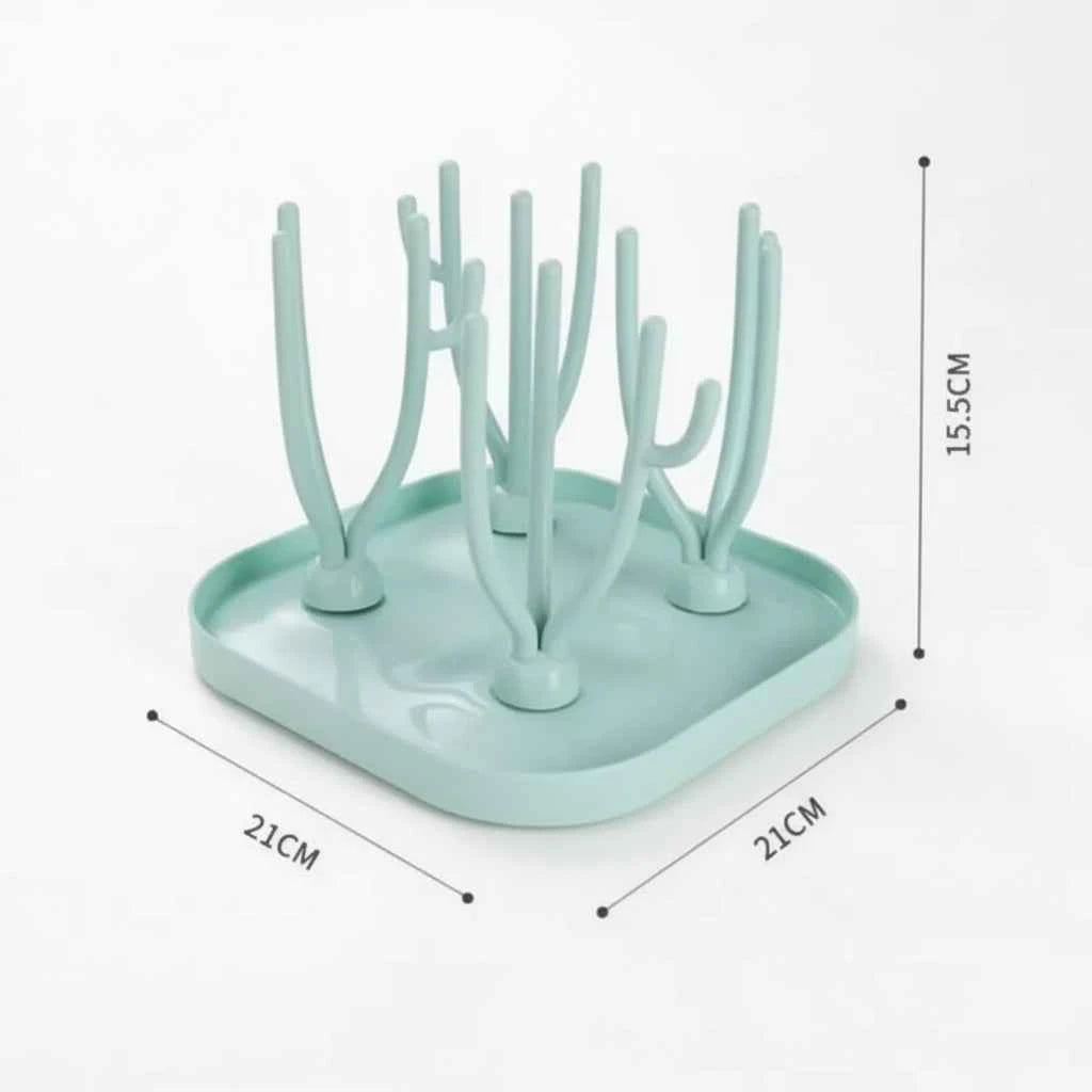 Petit étendoir à linge pour biberons démontable