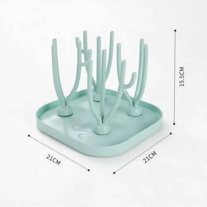 Petit étendoir à linge pour biberons démontable