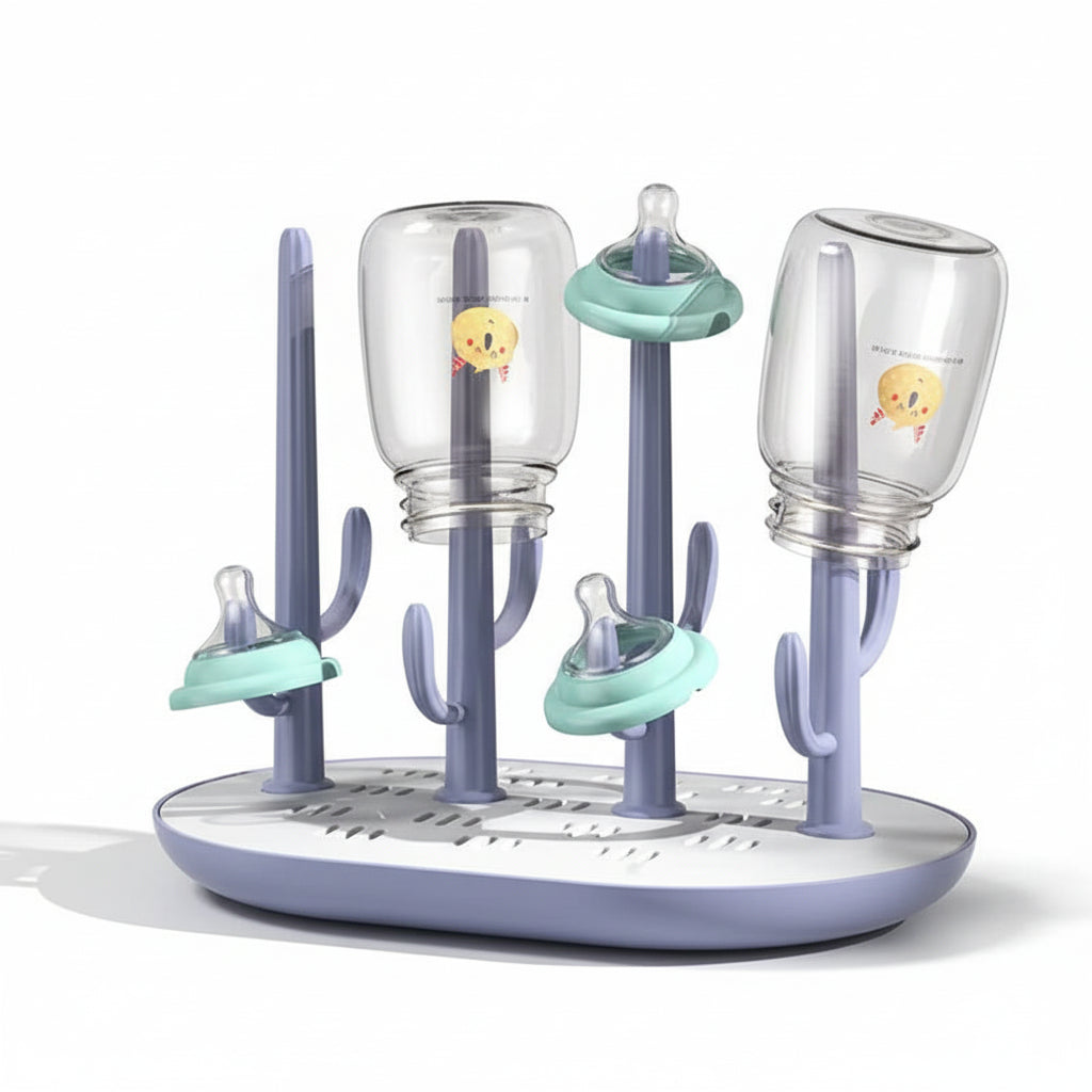 Cintre pour étendoir à linge pour biberons démontable