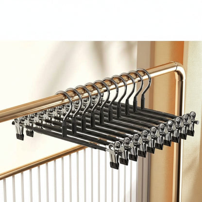 Cintre pour étendoir à linge pour pantalons inox